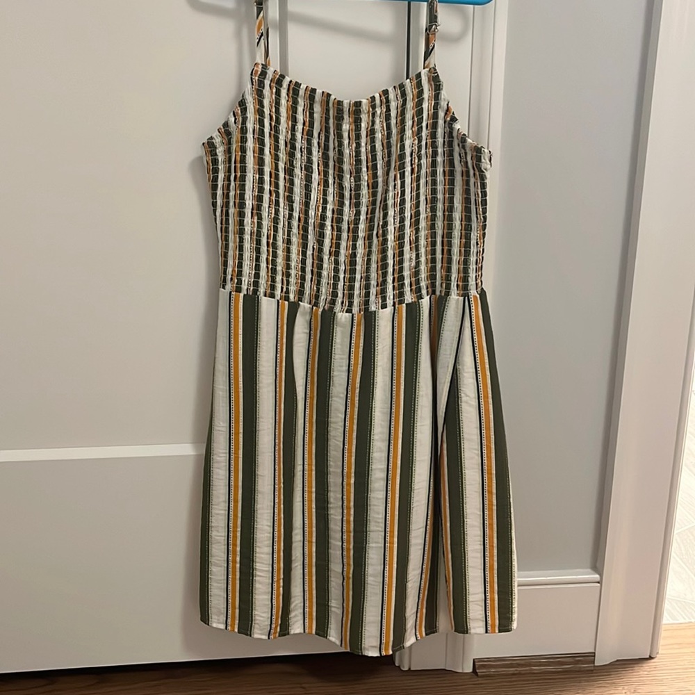 Adorable striped romper
